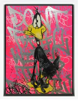 Mad Duck - Original - Framed