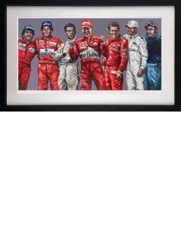 Magnificent 7 - Black Framed