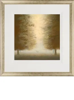 Majesty And Mist - Gold Framed