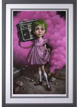 Make Your Own Kind Of Music - Grey Frame - Framed