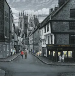 Meandering To The Minster - Canvas - Board Only