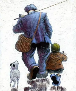 Memories Of My Dad - Mounted