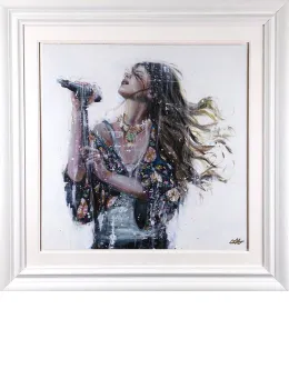 Midnight Blues - Artist Proof - White Framed