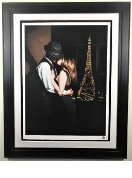 Midnight In Paris - Black Framed