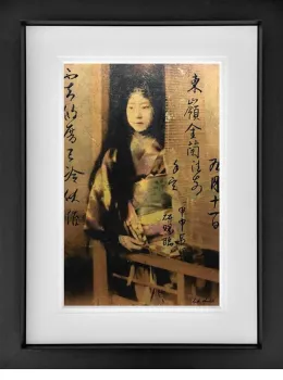 Mikako - Original - Black Framed