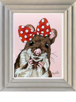 Mini Mouse - Original - Light Grey Framed