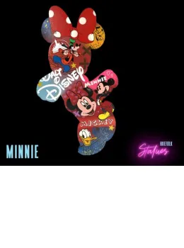 Minnie (XL) - Original - Wall Sculpture - With Wall Fittings