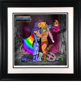 Misters Of The Universe - Rainbow Edition - Black Framed