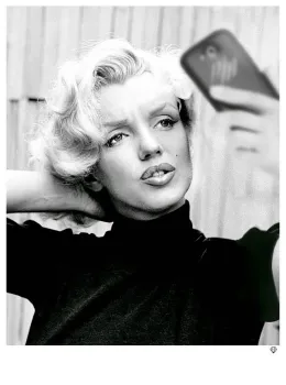 Monroe Selfie - Mounted