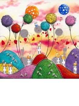 Moo Clouds - On Paper - Mounted