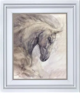 Moonlight - White Framed