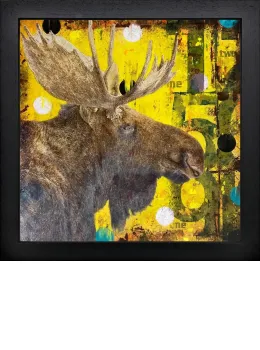 Moose - Original - Black Framed