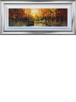 Morning On The Cut - Original - Framed