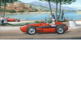 Moss - Maserati - Monaco - Magic - Mounted