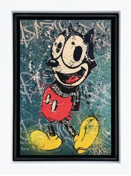 Mouse Hunter - Original - Framed