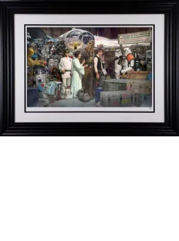Move Along - Star Wars - Framed