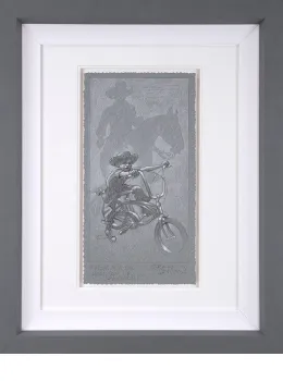 Move 'Em On, Head 'Em Up...Rawhide!! - Sketch - Grey Framed