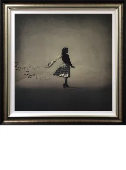 Music Tells A Story Of Its Own - Deluxe - Framed