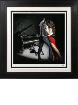 My Heart Is Still Dancing - Black Framed