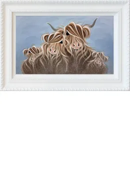 My Herd - White Framed