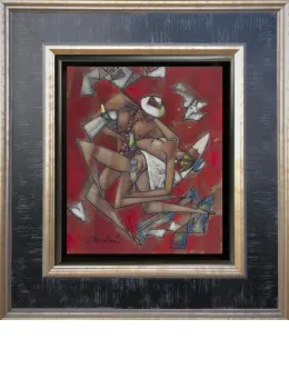 Naked Tango - Original - Black Framed
