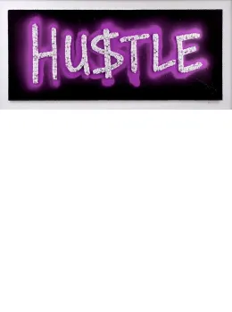 Neon Hustle Purple - Mounted