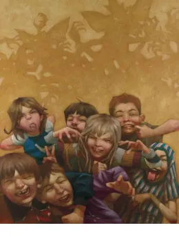 Never Feed Them After Midnight - Canvas - With slip
