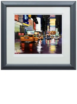 New York City Motion - Paper - Framed