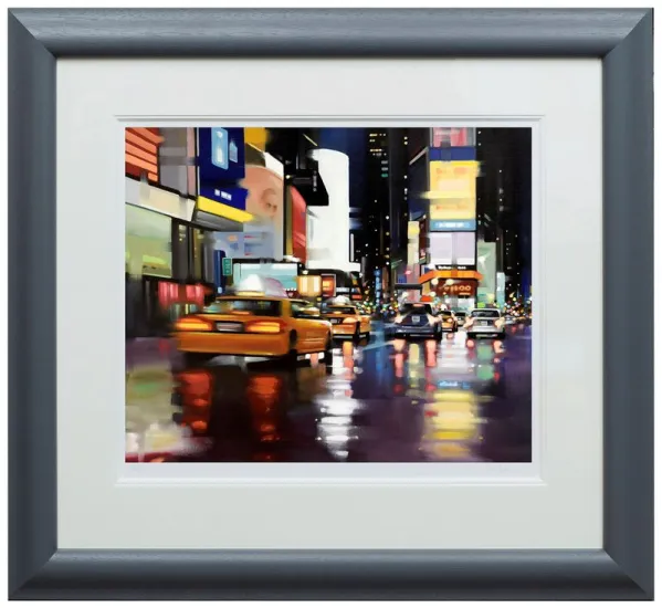 New York City Motion - Paper - Framed