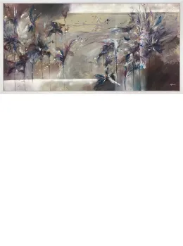 Night Shade - Original - White Framed