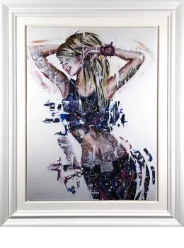 No Mercy - Deluxe - White Framed