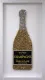 No Pain Champagne (Gold) - Standard Size - White Background - White Framed
