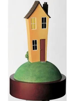 No Place Like Home - Resin Sculpture