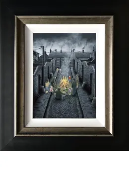 No Smoke Without Fire - Canvas  - Framed
