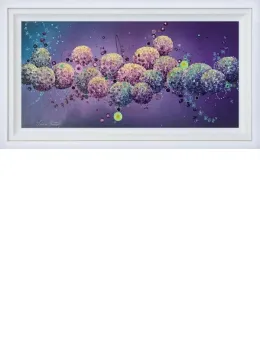 Nostalgia - Original - White Framed