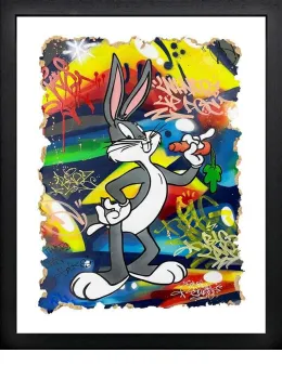 Nothing Goes Right...Go Left - Original - Black Framed