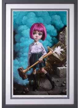 Oh, I Don't Know About Art, But I Know What I Like - Grey Framed