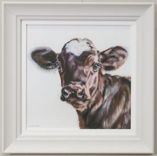 Olivia - White Framed