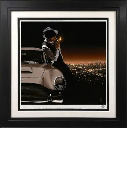 On Top Of The World - Black Framed
