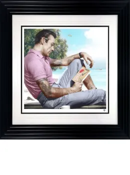 On Vacation (Colour) - Black Framed