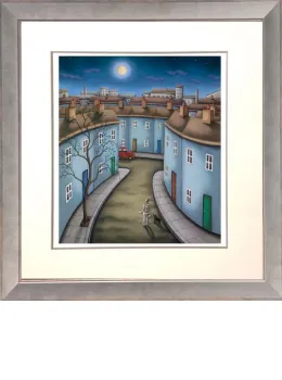 One Small Step For Man - Silver Framed