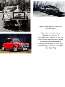 Original Car Portraits - Framed