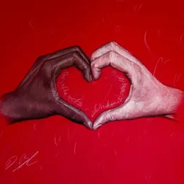 Our Hearts Unite Us All - Board With Slip