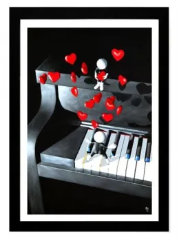 Our Love Song - 3D High Gloss Resin - Framed