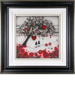 Our Remembrance Tree 2018 - Black Framed