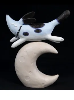 Over The Moon - Sculpture