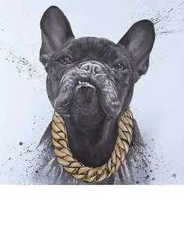 Pablo Escobark - Mounted