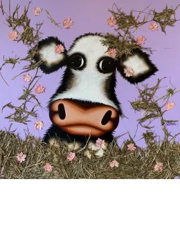 Parmoo Violet - Original - Box Canvas