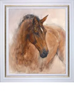 Patience - White Framed