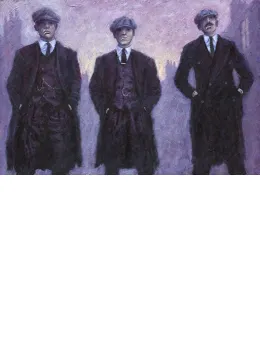 Peaky Blinders - Paper - Mounted